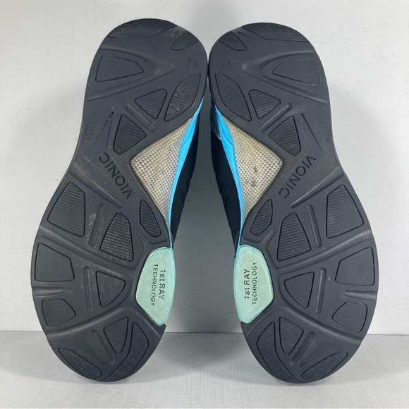 Vionic Venture Running Shoes Athletic Sneakers Black Blue Women 10 - Picture 8 of 9